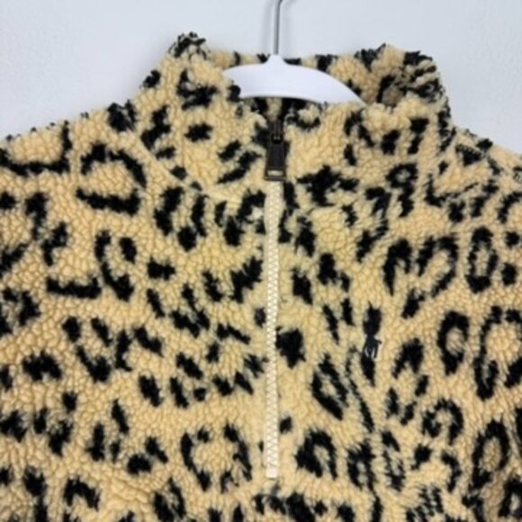 Polo Ralph Lauren Toddler Sherpa Pull on Sweater Sz 4T Animal Print Girls - Picture 3 of 9